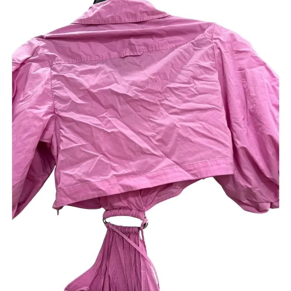 Jonathan Simkhai Aulora Cutout Mini Dress - Size M - NWT - Picture 7 of 8